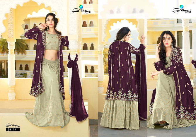 Your Choice Glam Hunt Bridal Look Wholesale Georgette Wedding Salwar Suits